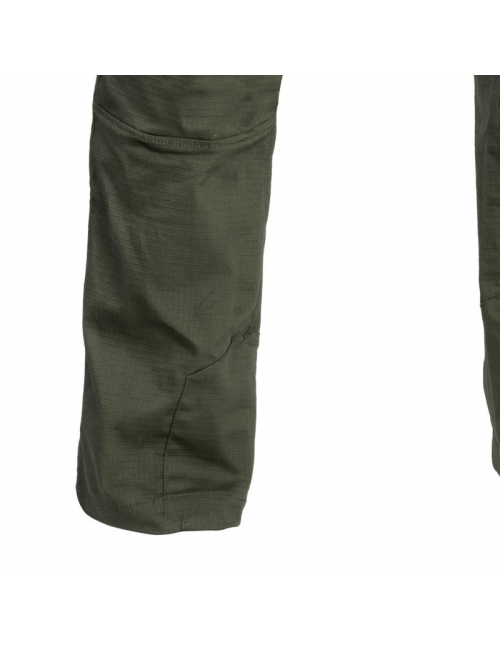 Defcon 5 outdoorbroek - wandelbroek 'Lynx' OD Green met ripstop - Groen