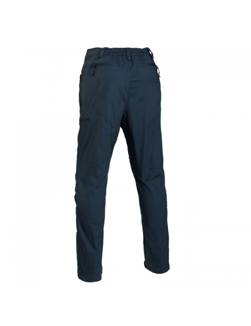 Defcon 5 outdoor pants-pantaloni da passeggio 'Lynx' Navy con ripstop-Blu