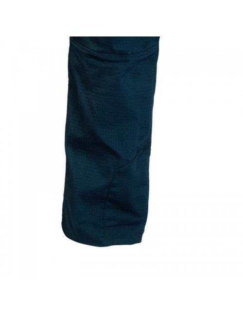 Defcon 5 outdoor pants-pantaloni da passeggio 'Lynx' Navy con ripstop-Blu