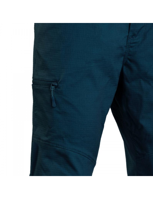 Defcon 5 outdoor pants-pantaloni da passeggio 'Lynx' Navy con ripstop-Blu