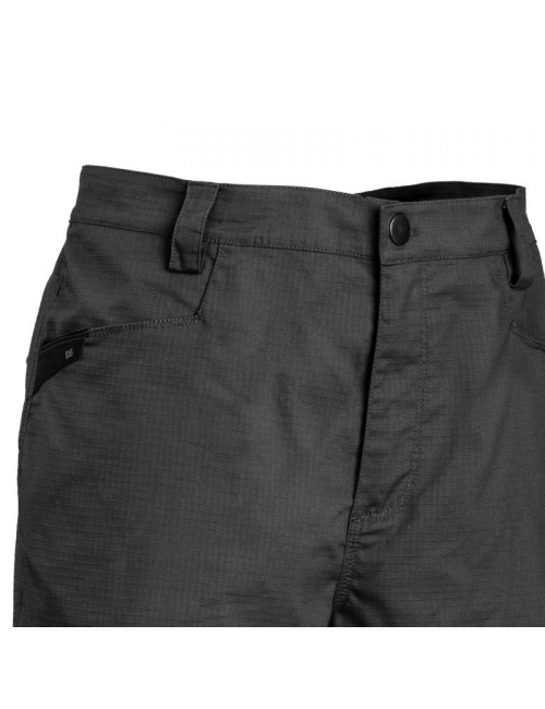 Defcon 5 pantalones para exteriores-pantalones de senderismo 'Lynx' negros con ripstop-Negro