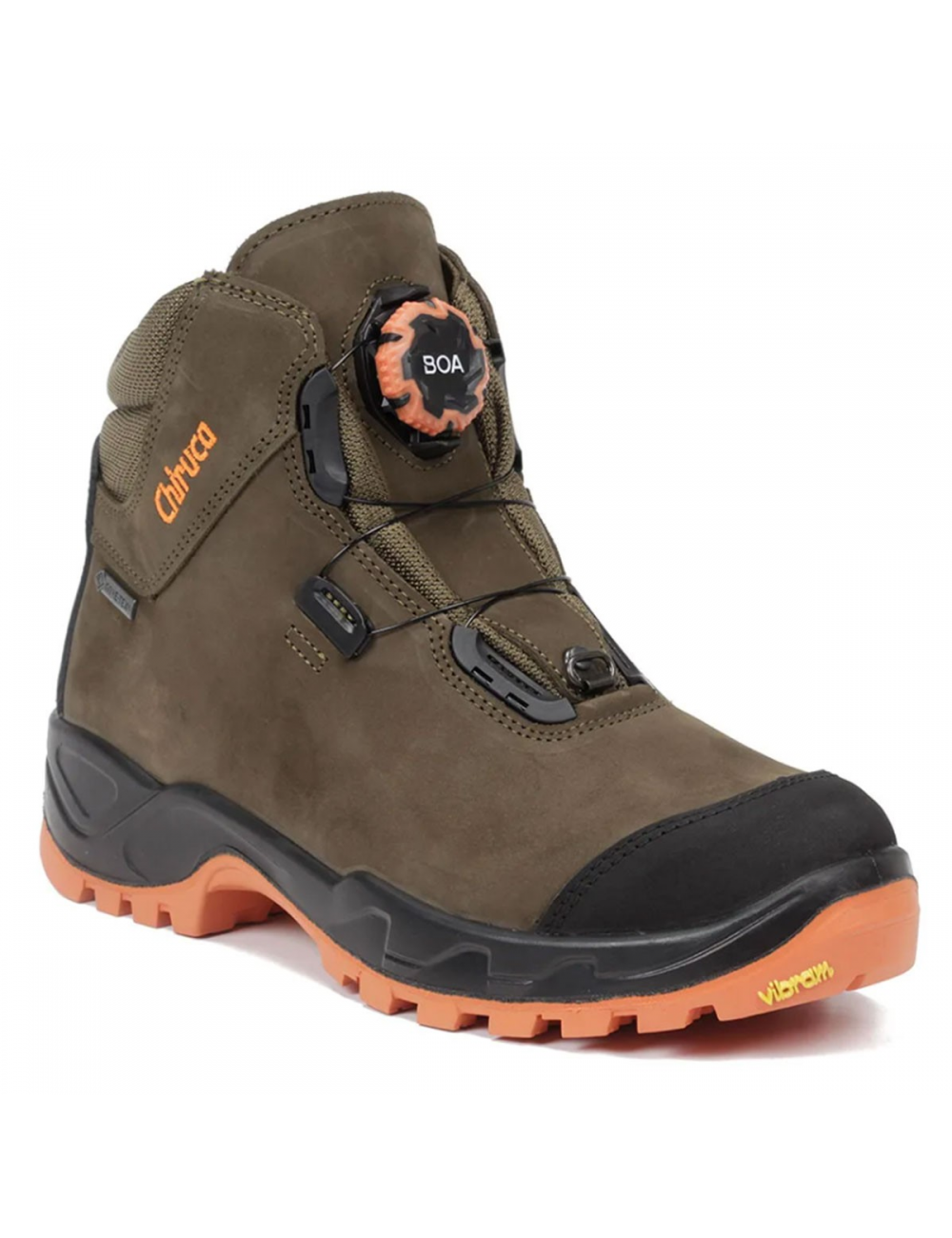 Chiruca chaussures de randonnée Cares Boa Hi-Vis-GoreTex-Vibram-Marron