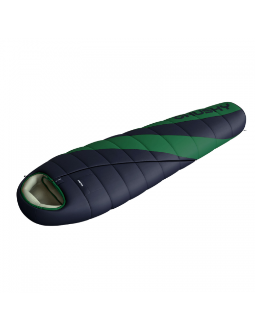 Husky mummy sleeping bag Extreme Enit 220 x 85 cm - blue-green