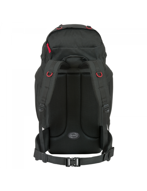 Sac à dos Highlander Rambler Nouveau sac à dos de 44 litres-noir-rouge