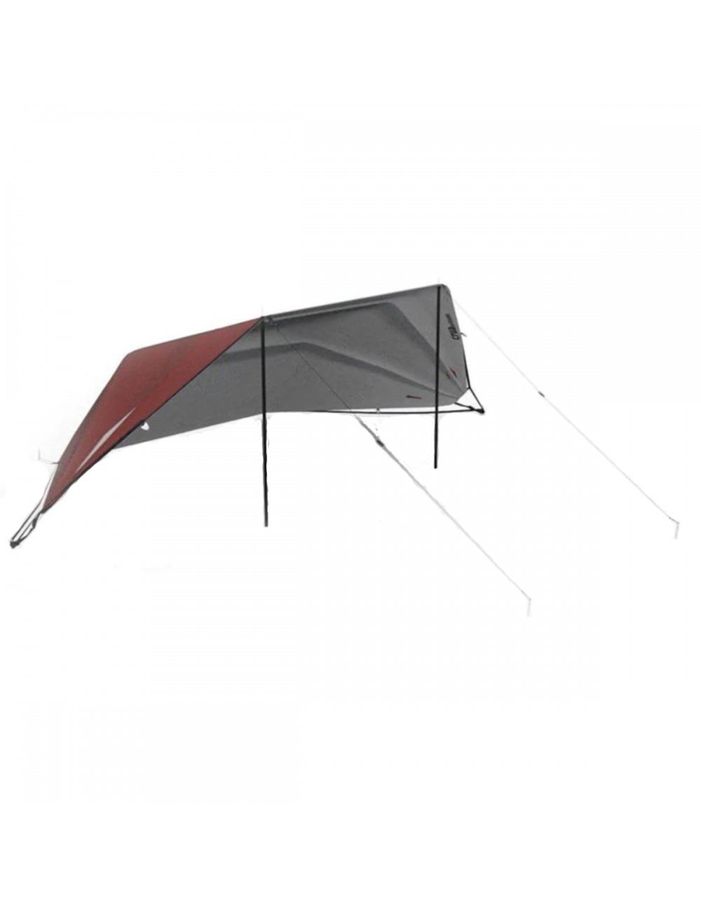 Canopy Crua 2 en 1-lona y hamaca 330 x 120-Rojo