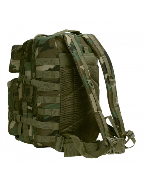 101 Inc Sac à dos de montagne 45 litres modèle US Army - Camouflage Woodland