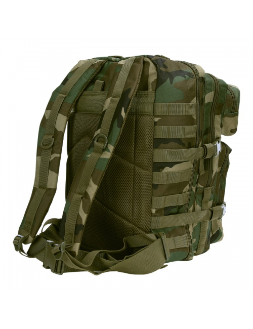 101 Inc Sac à dos de montagne 45 litres modèle US Army - Camouflage Woodland