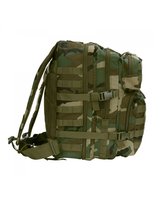 101 Inc Sac à dos de montagne 45 litres modèle US Army - Camouflage Woodland