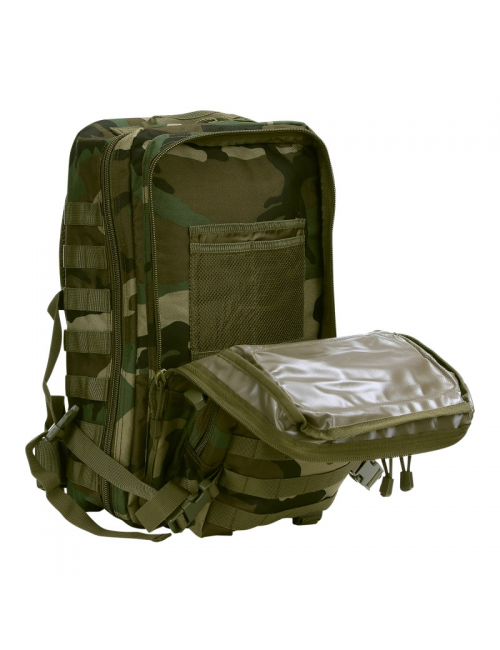 101 Inc Sac à dos de montagne 45 litres modèle US Army - Camouflage Woodland