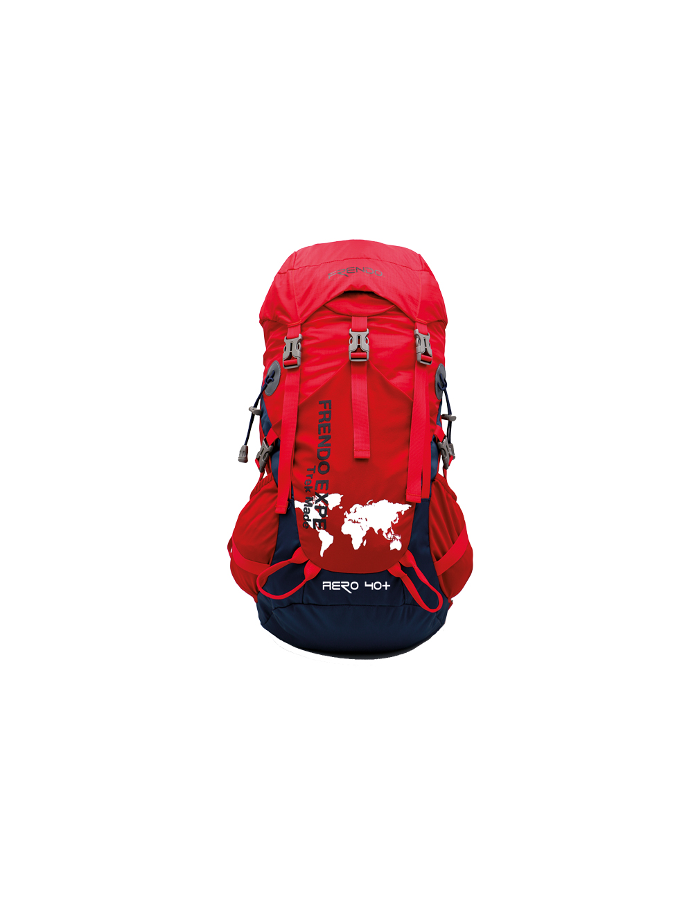 Frendo rugzak Aero 40+ Hiking Backpack - Rood