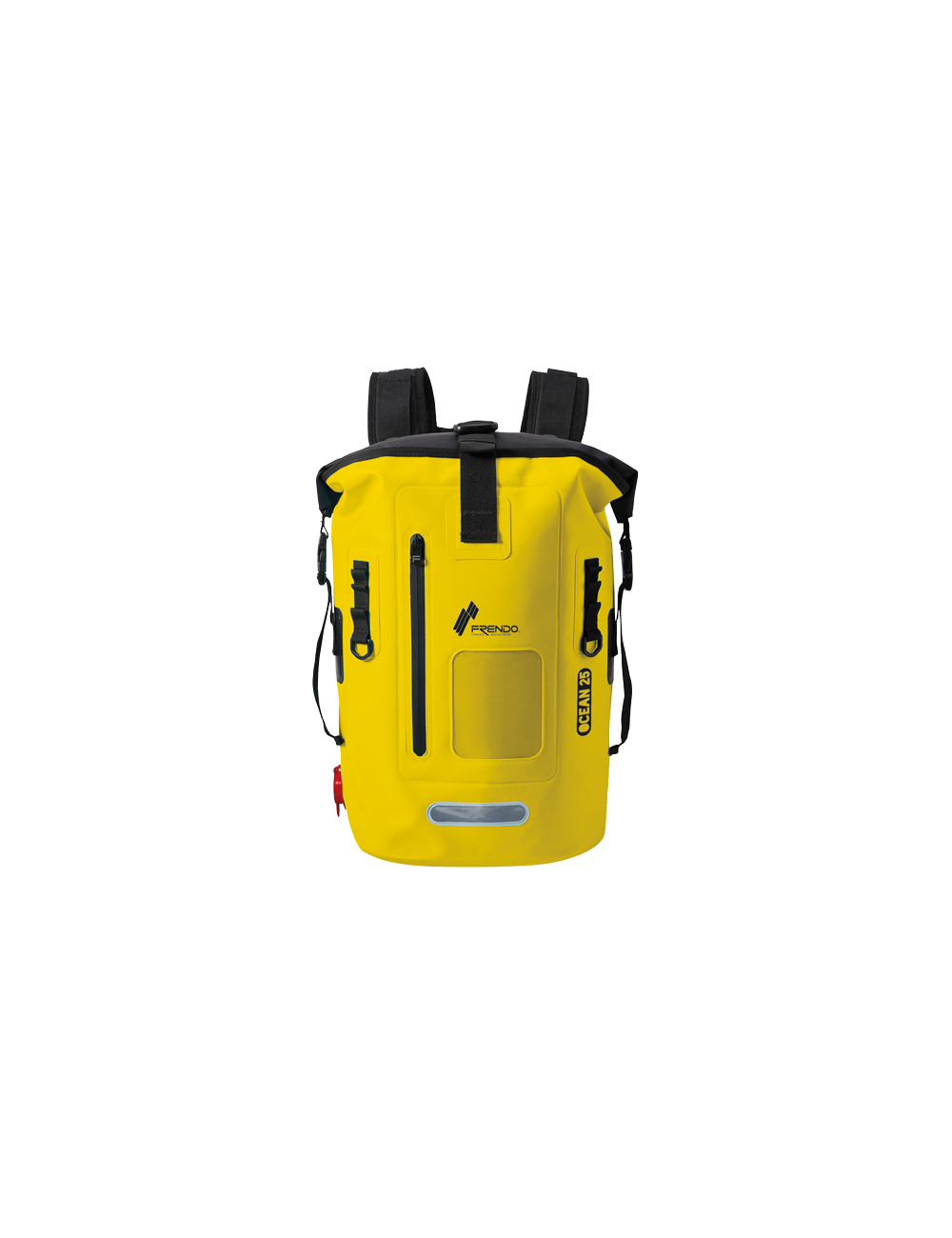 Mochila impermeable Frendo Drybag Ocean 25-Amarillo