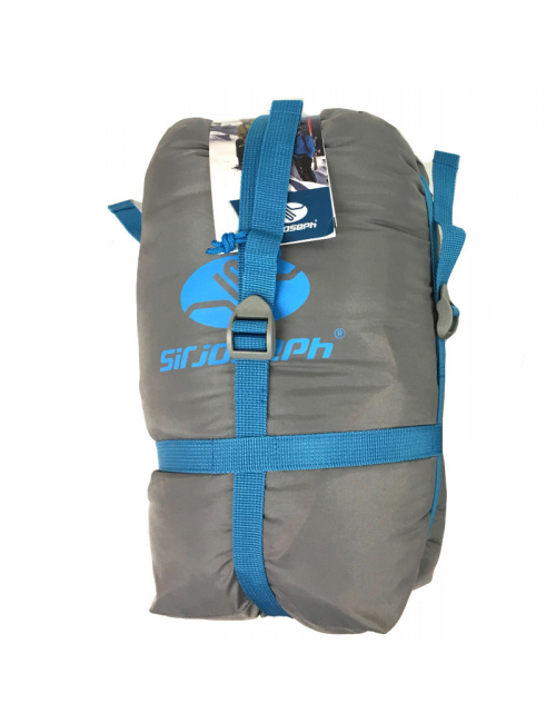 Sac de couchage momie SirJoseph trekking Rimo II 600-gauche 200 cm-Bleu