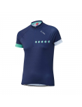 Loeffler ciclismo jersey maniche corte W bici jersey HZ Rise Donne-Blu