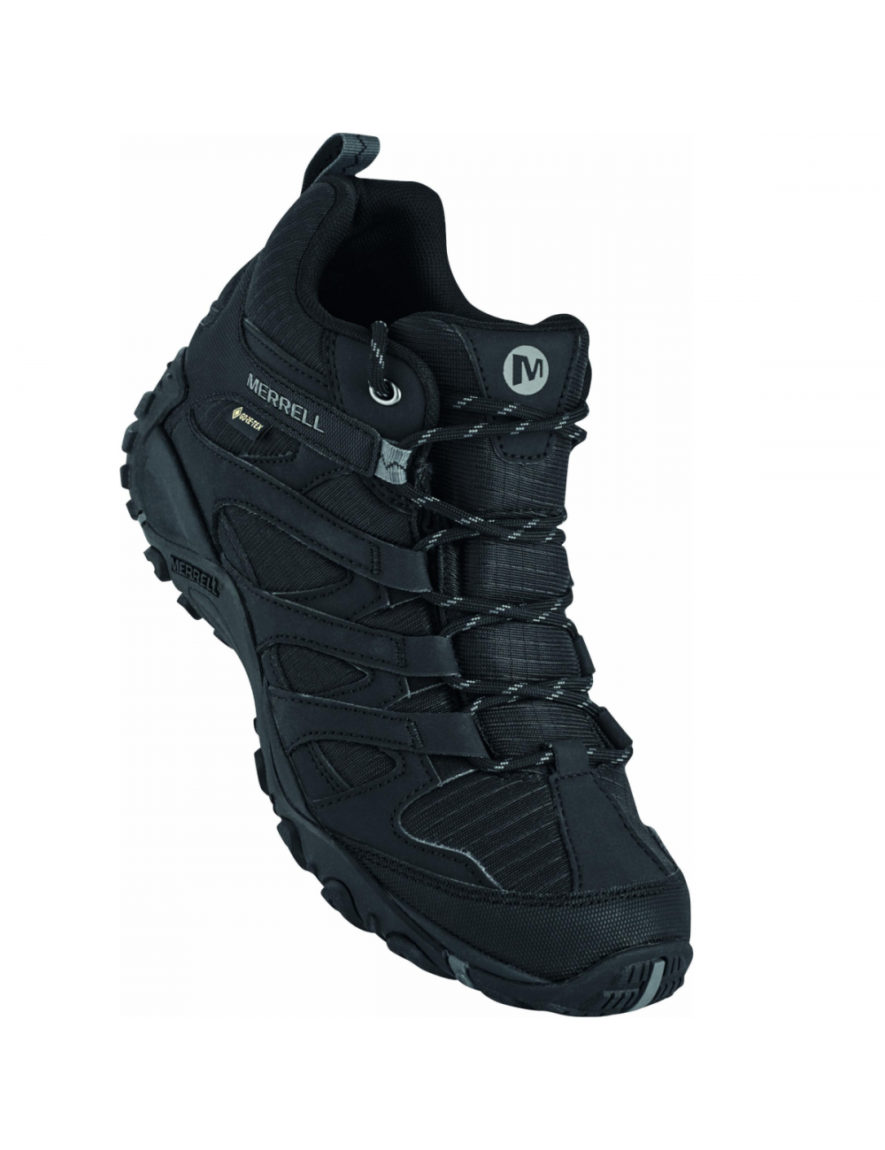 Merrell scarpa da trekking Claypool Sport Mid Gore-Tex-Nero