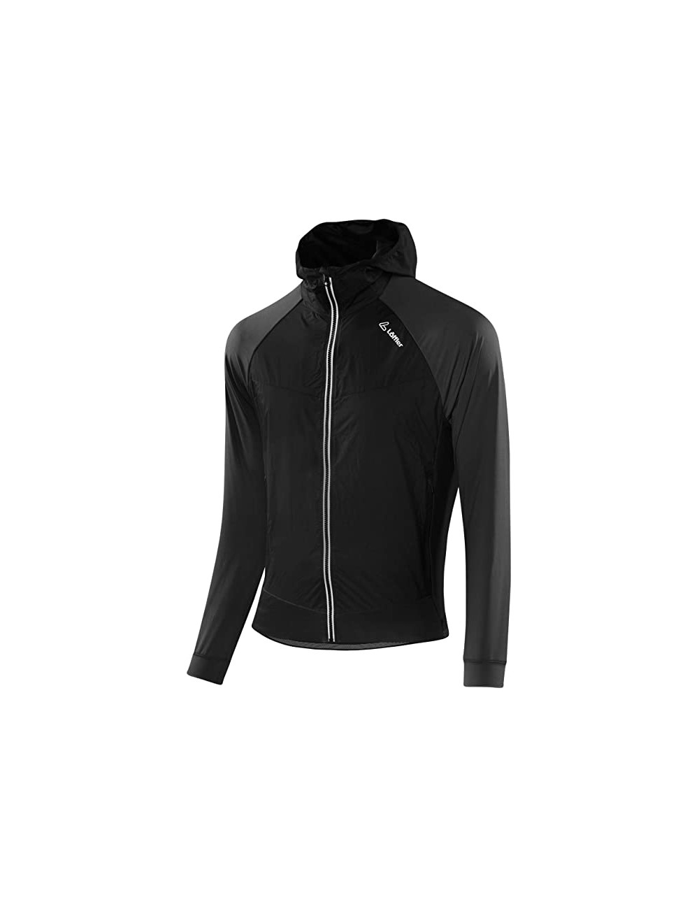 Loeffler Giacca Mountain Sport light Hybrid con cappuccio-nero