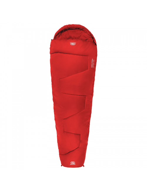 Highlander mummy sleeping bag Sleepline 350 Mummy 4°C-Red