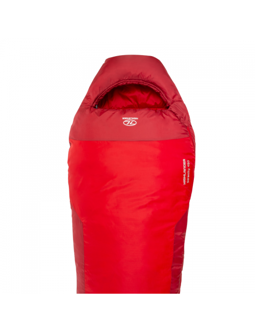 Highlander Mumienschlafsack Serenity 450 Mumie -28°C - Rot