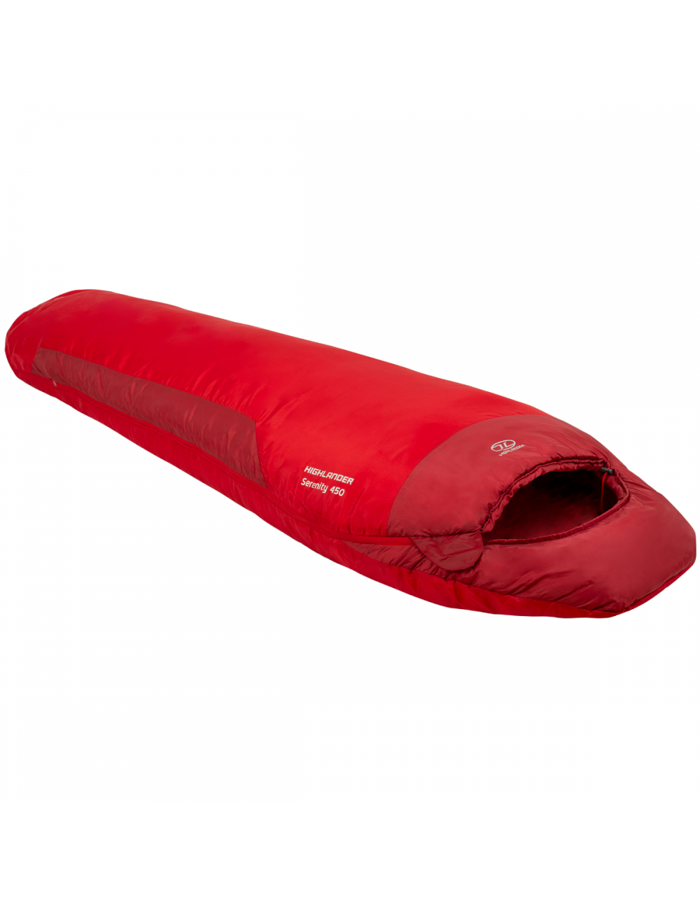 Saco de dormir momia Highlander Serenity 450 Momia -28°C-Rojo