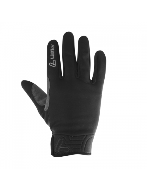 Gants Loeffler Gants WS Warm-softshell-Gore-Tex-Noir