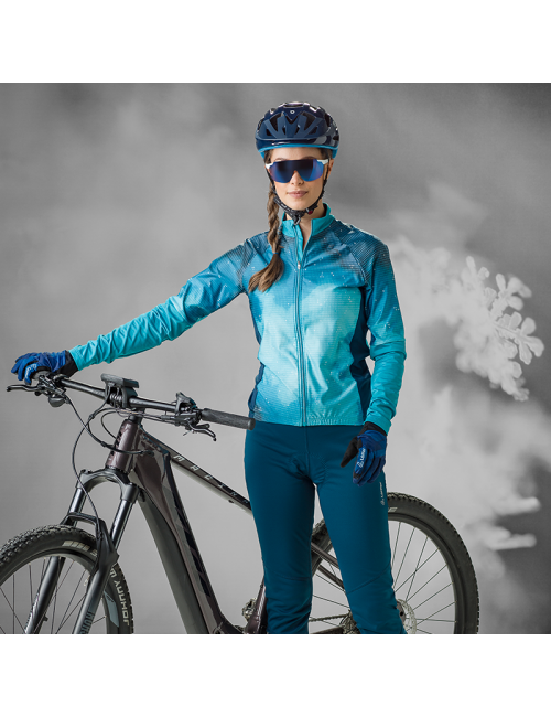 Loeffler cycling long sleeve shirt w bike L / s Jersey Vapor women-Blue