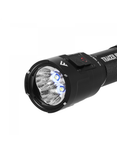 Linterna Mactronic Tracer UV Tactical LED - 1000 lúmenes-Negro