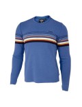 Maglione in lana Ivanhoe retro-Hang loose blue girocollo-blu