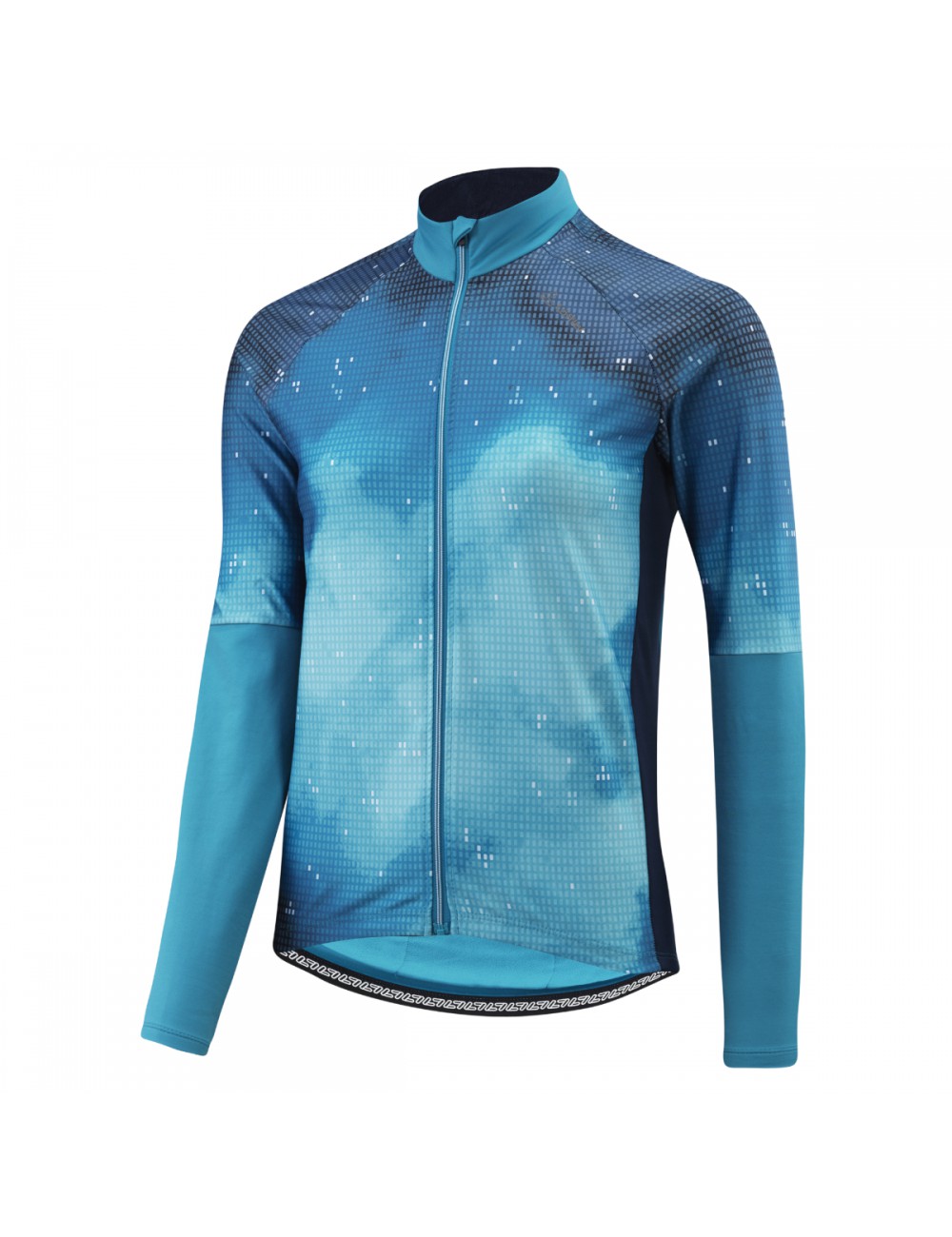 Loeffler wielrenshirt lange mouwen W Bike L/S Jersey Vapor dames - Blauw