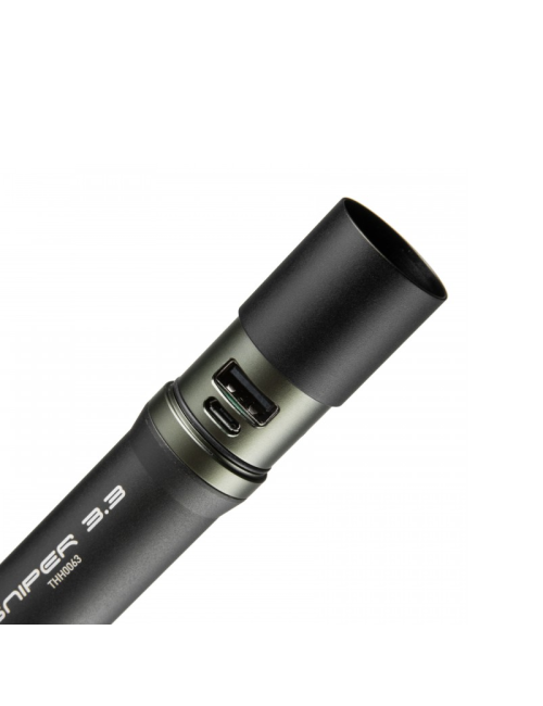 Mactronic flashlight Sniper 3.3 Powerbank - 1000 lumens-Black