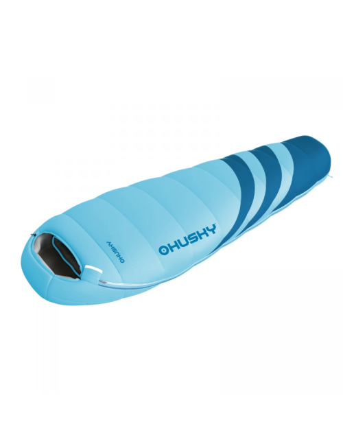 Husky mummy sleeping bag special for ladies Majesty 200 x 85 + 20 cm - Blue