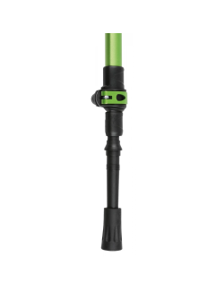 Husky walking sticks (set) trekking Spurf 3-piece Flip-lock-Green