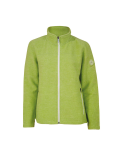 Ivanhoe dames wollen full-zip vest Beata Lime - Groen