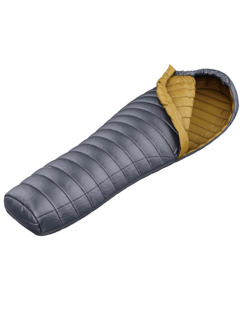 Hannah mummy sleeping bag Loft 250 Ebony 185l lightweight down -8°C-Grey