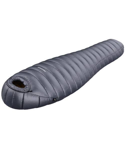 Hannah mummy sleeping bag Loft 250 Ebony 185l lightweight down -8°C-Grey