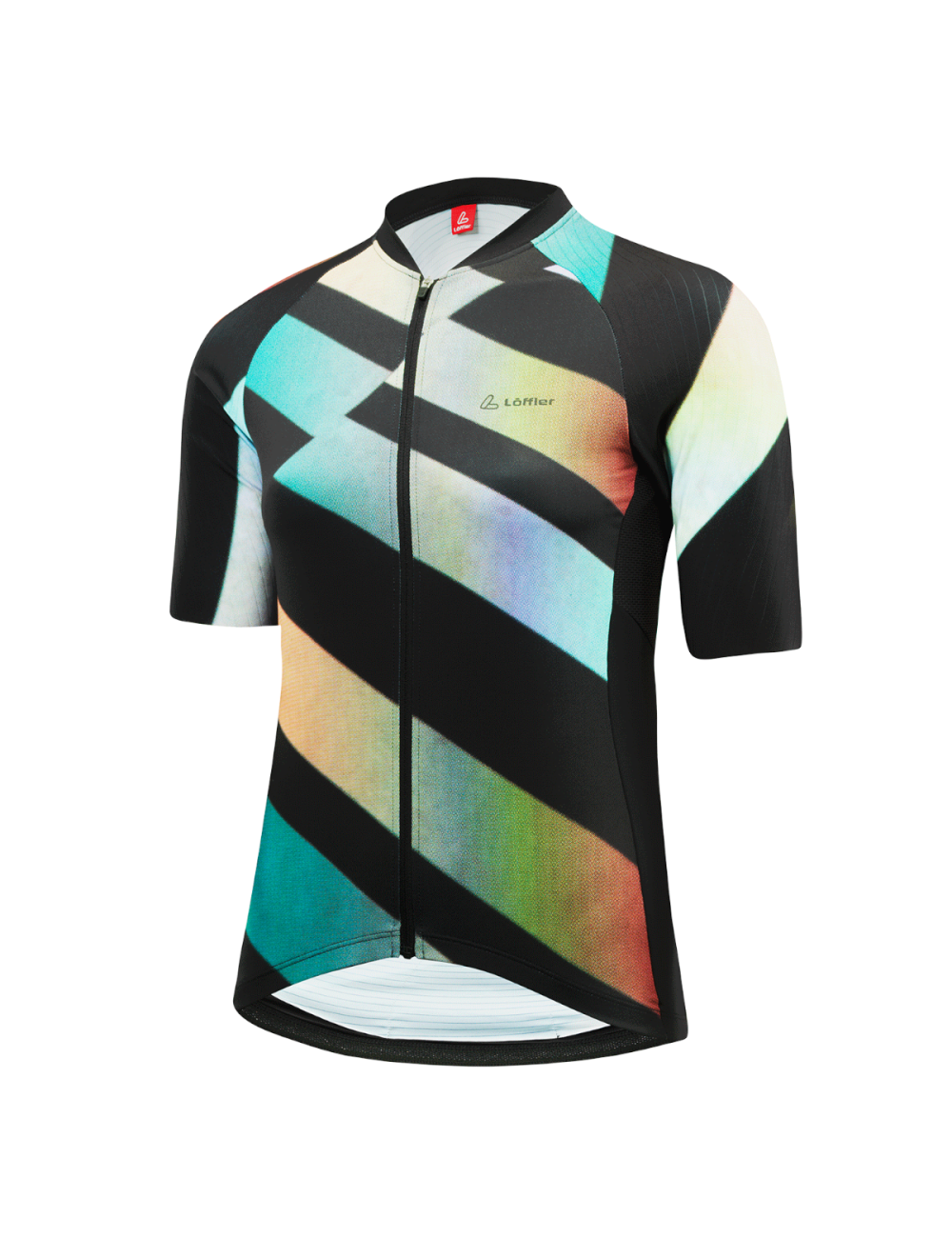 Loeffler fietsshirt korte mouwen W Bike Jersey FZ Statement - Zwart