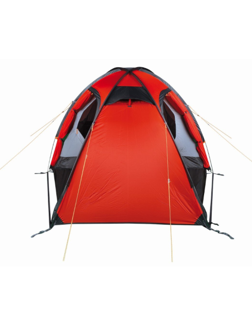 Hannah Outdoor Sett 3 Mandrin Red II - lichtgewicht tent - 3 persoons - Oranje