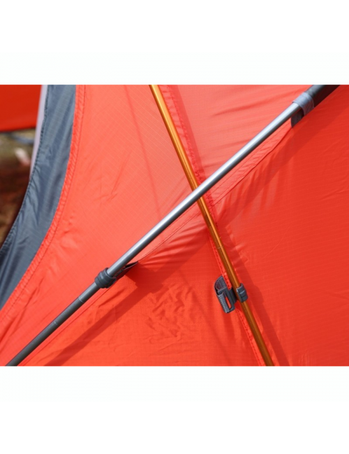 Hannah Outdoor Rider 2  - lichtgewicht tent - 2 persoons - Oranje - rood