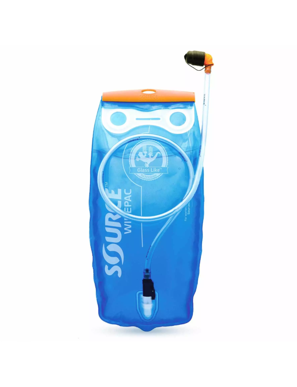 Source drinksysteem Widepac Hydration System - 2L - transparant Blauw