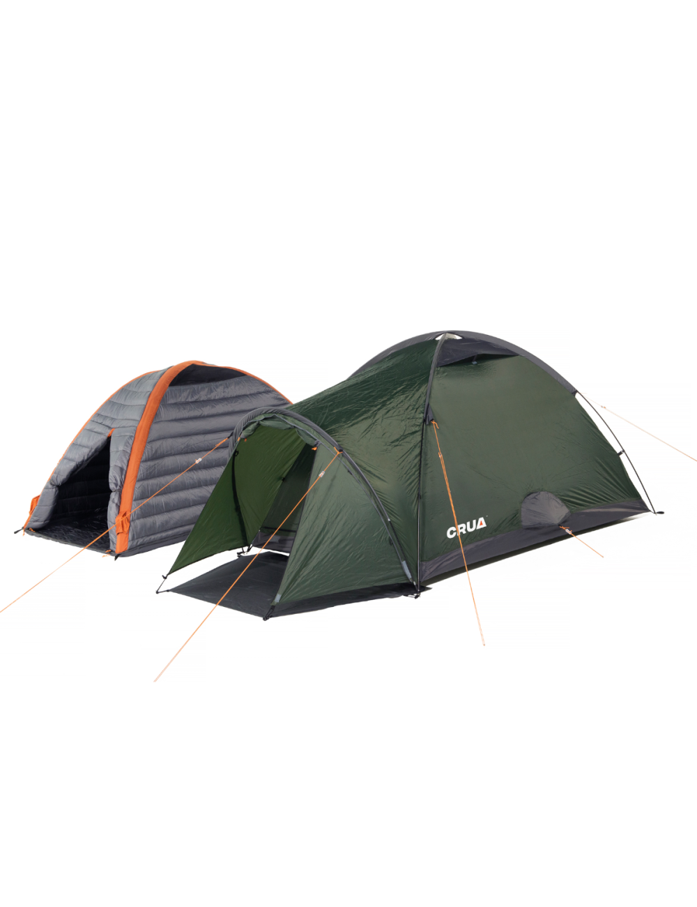 Crua Duo Combo-tenda leggera-2 persone + Culla Cocoon-Verde