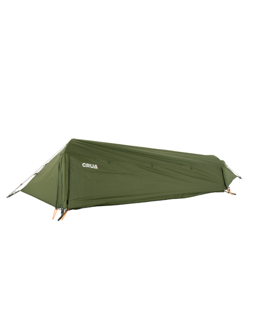 Crua Outdoors Hybrid - compacte shelter bivi tent - 1 persoons - Groen