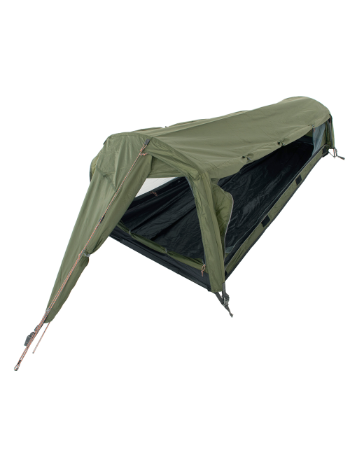 Crua Outdoors Hybrid - compacte shelter bivi tent - 1 persoons - Groen