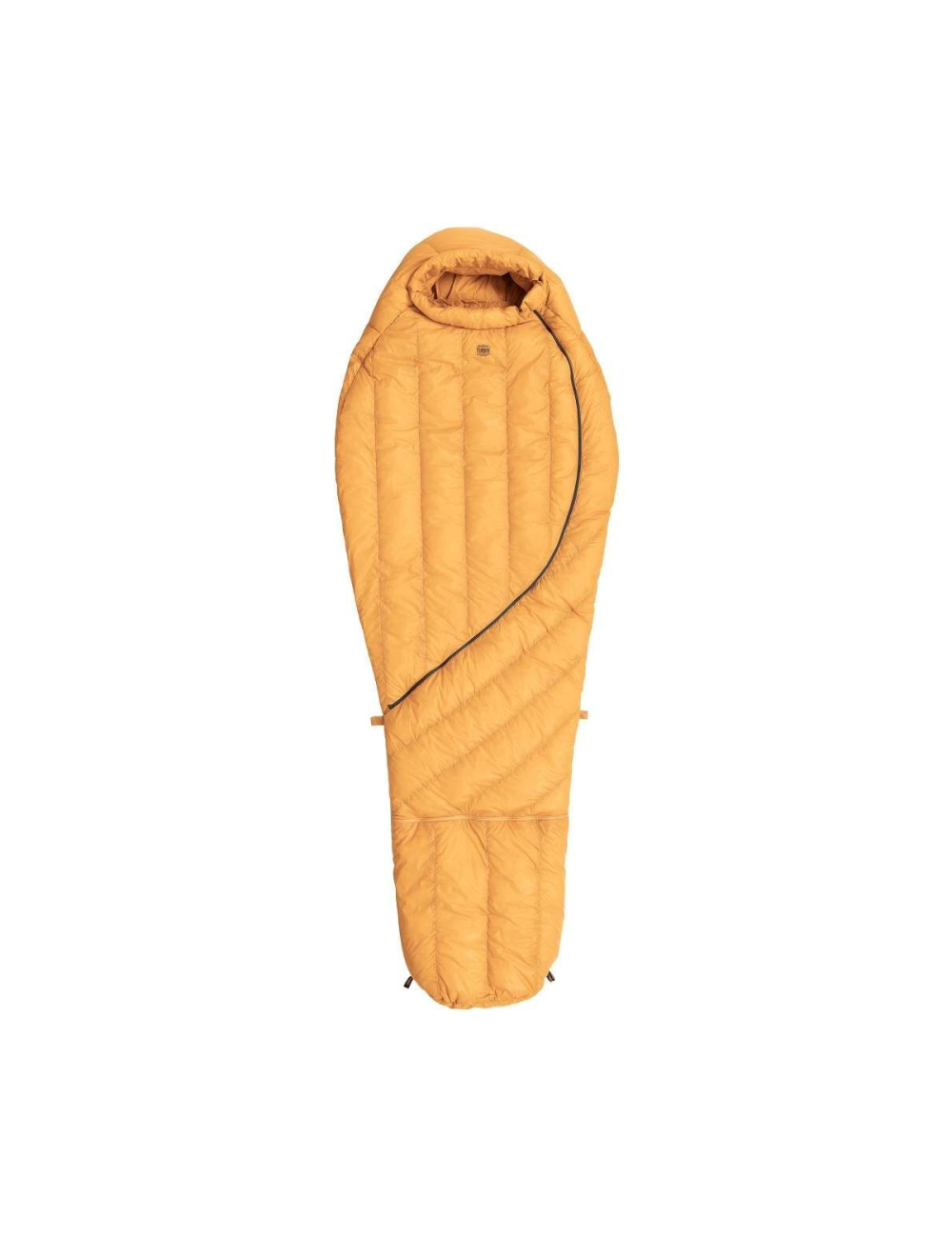 Turbat mummy sleeping bag Ultar with curved zipper -21°C-Yellow