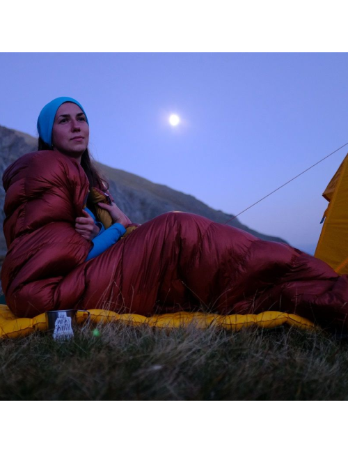 Saco de dormir Turbat momia abajo Kuk 500 Legión Azul -23°C-Azul