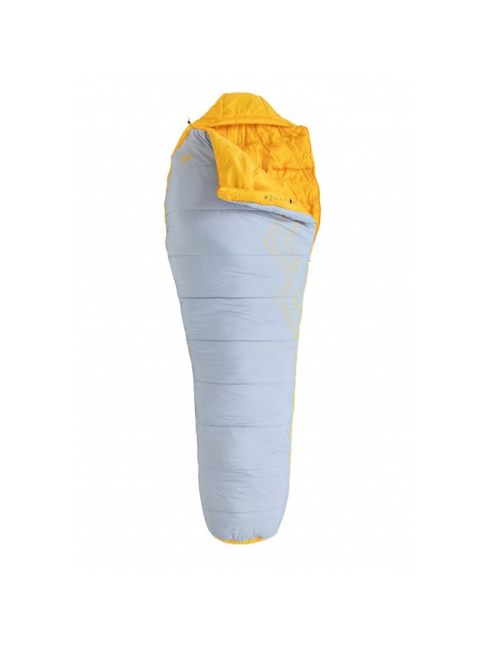 Saco de dormir Turbat momia Tourer Gold Fusion - Azul Amanecer -15°C-Amarillo