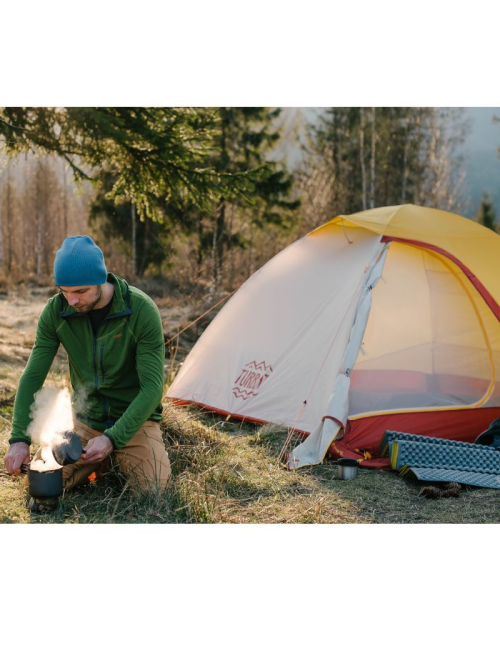 Turbat Borzhava 3 Alu-lightweight tent - 3 person-yellow