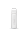 Botella filtrante de agua LifeStraw Go 2.0 con aislamiento de acero inoxidable 700 ml-Blanco