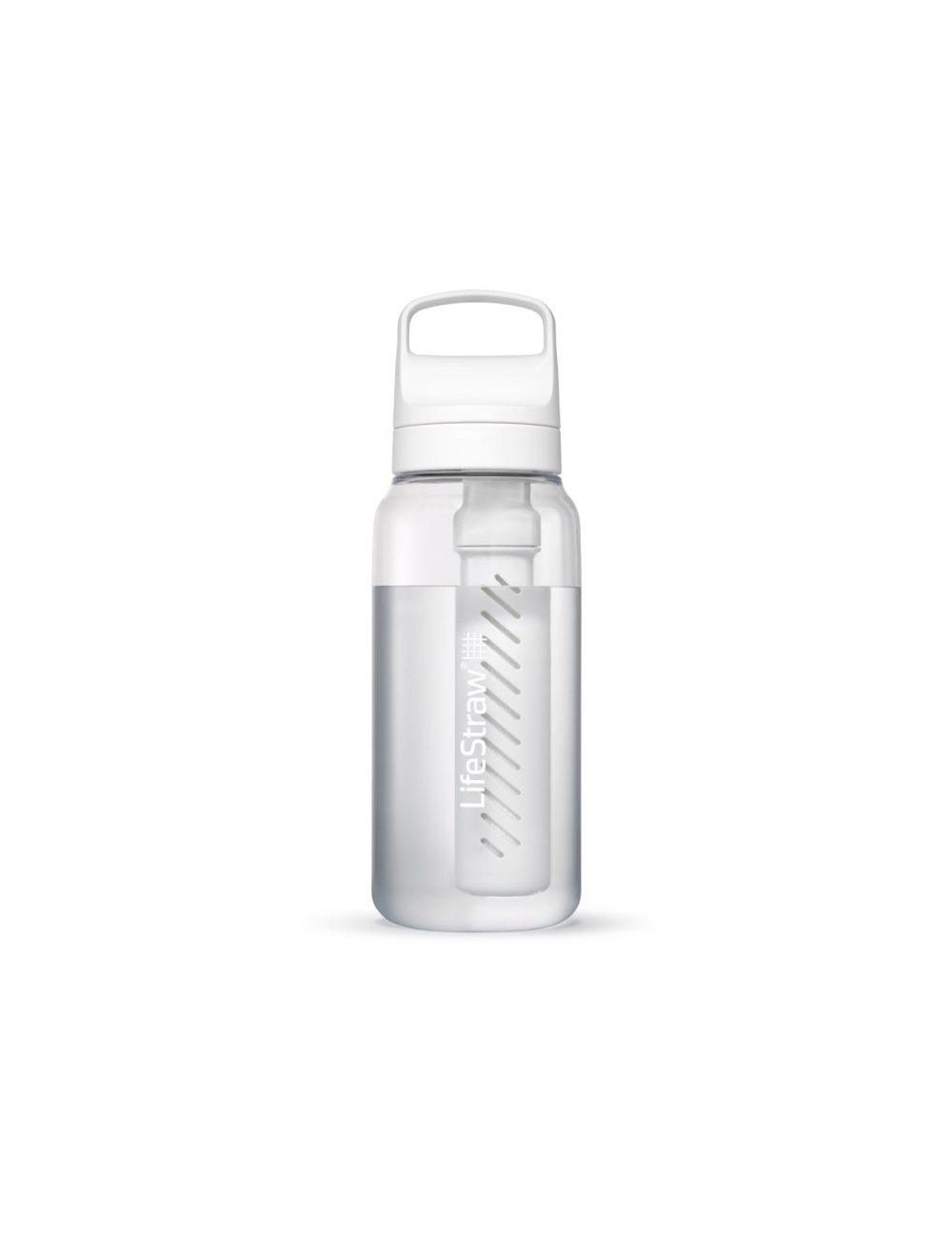 Bouteille filtre à eau LifeStraw Go 2.0 Clear 1 litre-transparent