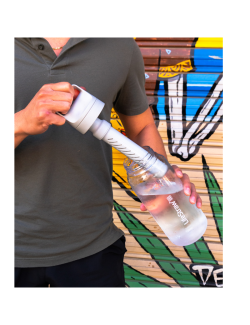 LifeStraw Wasserfilterflasche Go 2.0 Klar 1 Liter-transparent