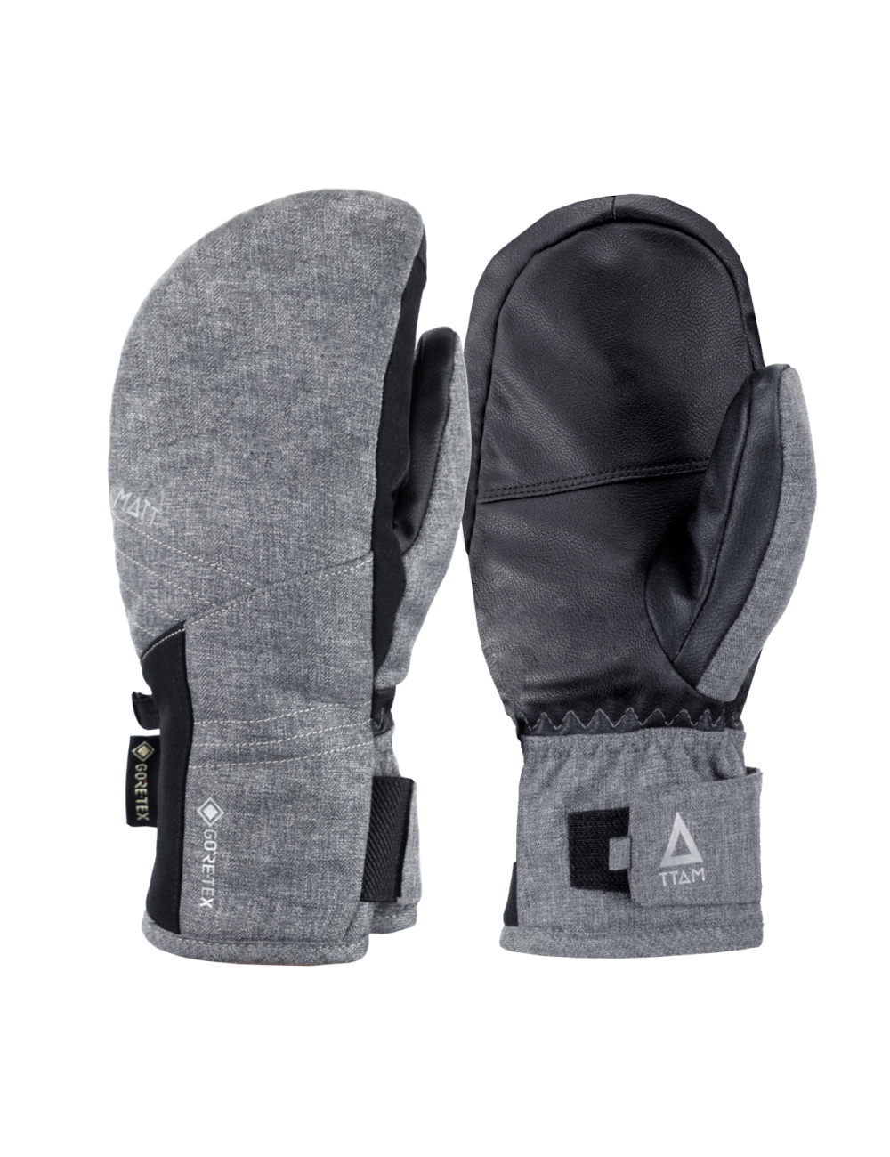 Gants de ski mats pour femmes Gants Shasta Gore-tex ® mitaines-Gris