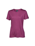 Ivanhoe T-shirt votre Cilla Lilas Rose pour femme-100% laine mérinos-Violet