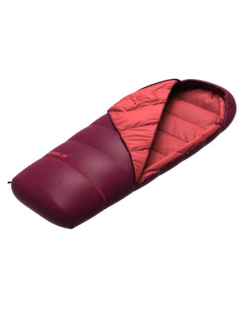 Hannah Outdoor mummyslaapzak voor kinderen Bivak JR 200 Rododendron -14°C - Rood